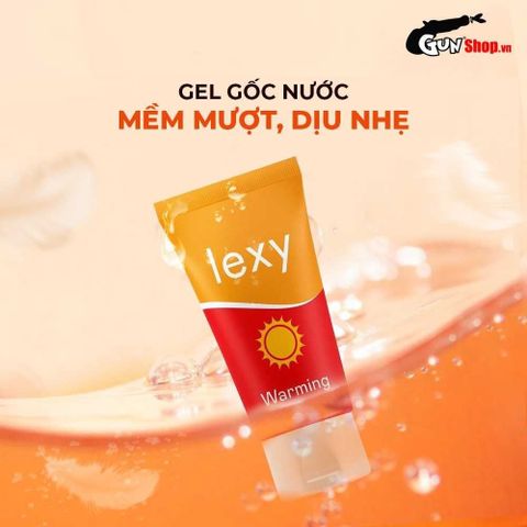 Gel ấm n&oacute;ng Lexy Warming l&agrave;nh t&iacute;nh khi sử dụng