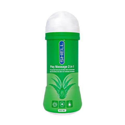 Gel Shell Play Massage 2 in 1 Aloe Vera