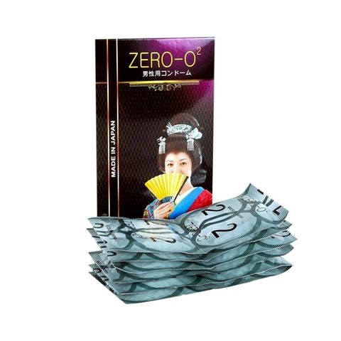 (Hộp 12 Cái) Bao cao su Zero 02 siêu mỏng ôm sát chính hãng