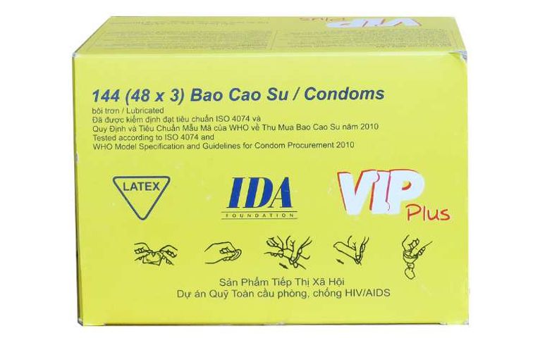 Bao cao su Vip Plus