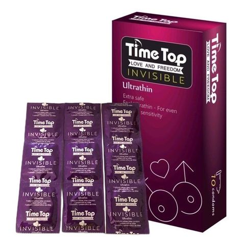 Thiết kế Bao Cao Su Time Top Invisible