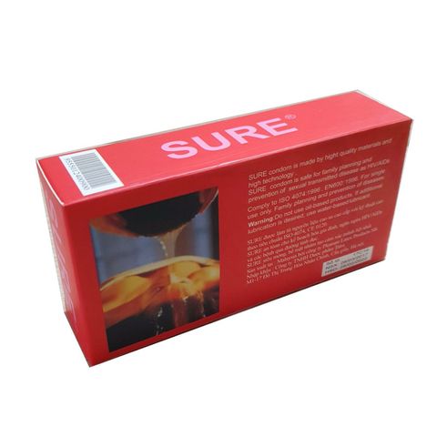 Bao cao su Sure Đỏ - Gần Gũi