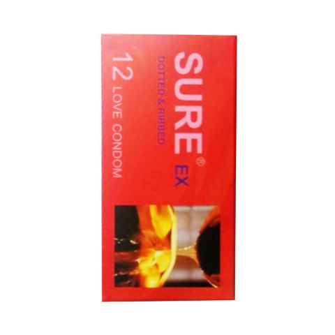 Hộp Bao Cao Su Sure Đỏ