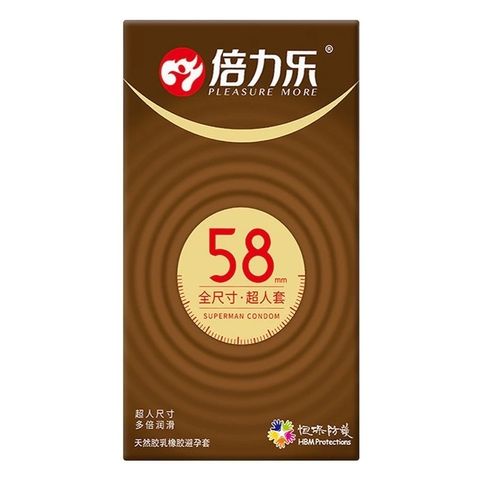 Bao Cao Su Size Lớn HBM 58mm Superman Si&ecirc;u Mỏng