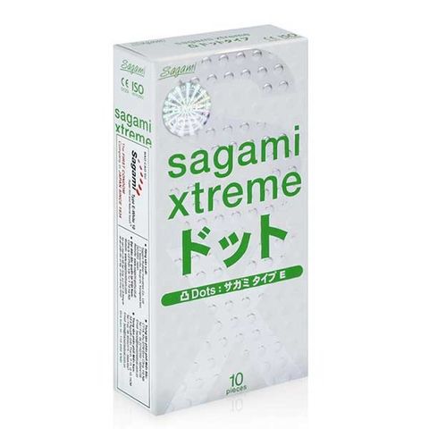Bao Cao Su Sagami Xtreme Dots Type - C&oacute; G&acirc;n, Gai Ch&iacute;nh H&atilde;ng