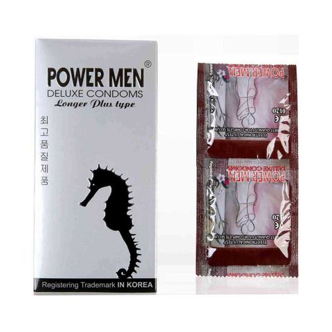 Bao Cao Su Powermen C&aacute; Ngựa Bạc