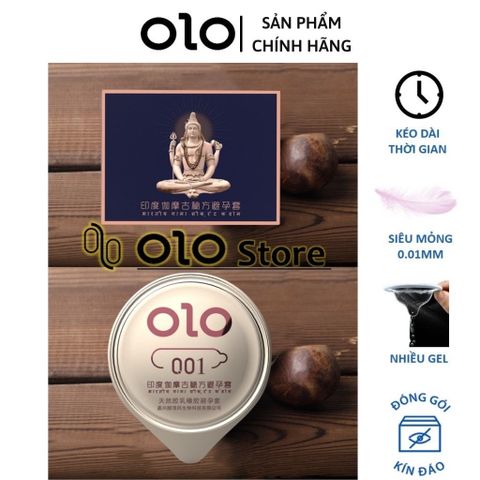 Bao Cao Su OLO 0.01 Xanh 2