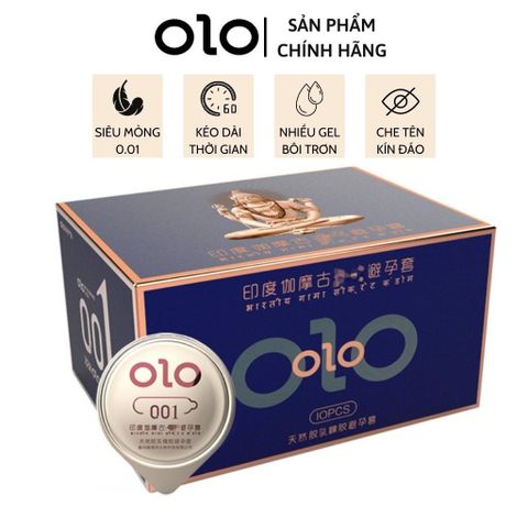 Bao Cao Su OLO 0.01 Xanh 3