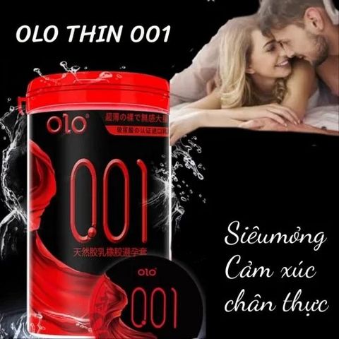 Trải nghiệm Bao Cao Su OLO 0.01 Đỏ