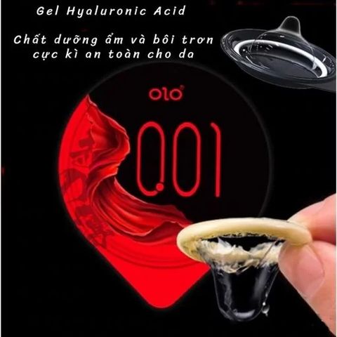 C&aacute;ch sử dụng Bao Cao Su OLO 0.01 Đỏ