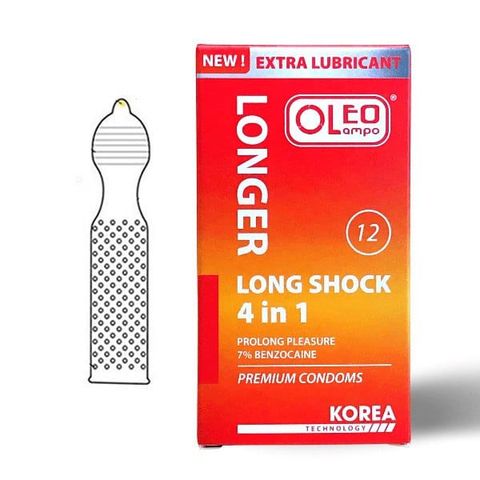 Bao Cao Su Oleo Lampo LONG SHOCK 