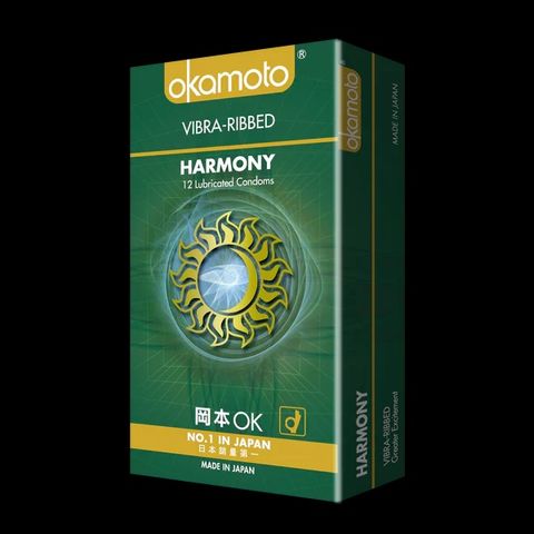 Bao cao su Okamoto Harmony G&acirc;n Sọc Ch&iacute;nh H&atilde;ng
