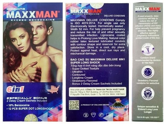 Bao Cao Su Maxman 6in1