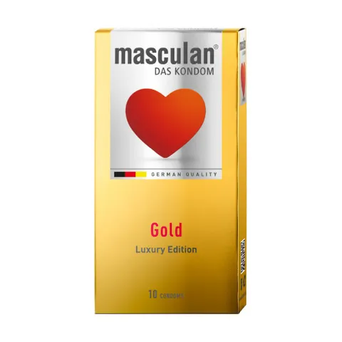 Bao cao su Masculan Gold Luxury Edition