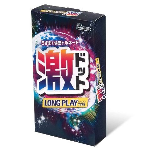 (Chính hãng) Bao Cao Su Jex Long Play Type Kéo Dài Thời Gian Siêu Mỏng Siêu Gai 8s Cao cấp
