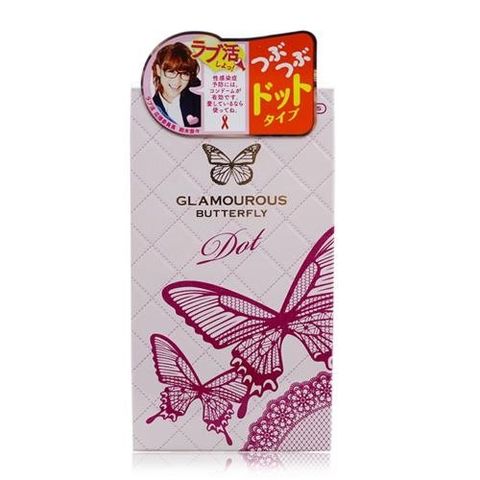 Bao Cao Su Jex Glamourous Butterfly DOT Si&ecirc;u Gai