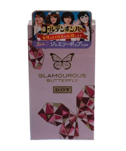 Bao Cao Su Jex Glamourous Butterfly DOT Si&ecirc;u Gai