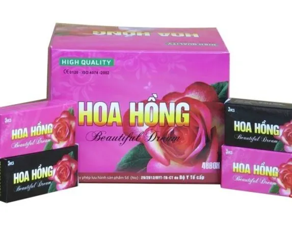(Chính hãng) Bao Cao Su Hoa Hồng 144 Cái Cao cấp