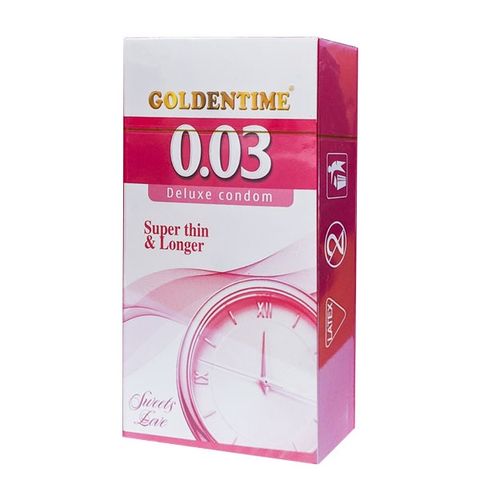 Bao Cao Su Goldentime 0.03 Super Thin & Longer