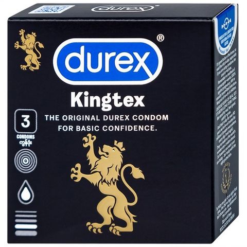 Bao cao su Durex Kingtex