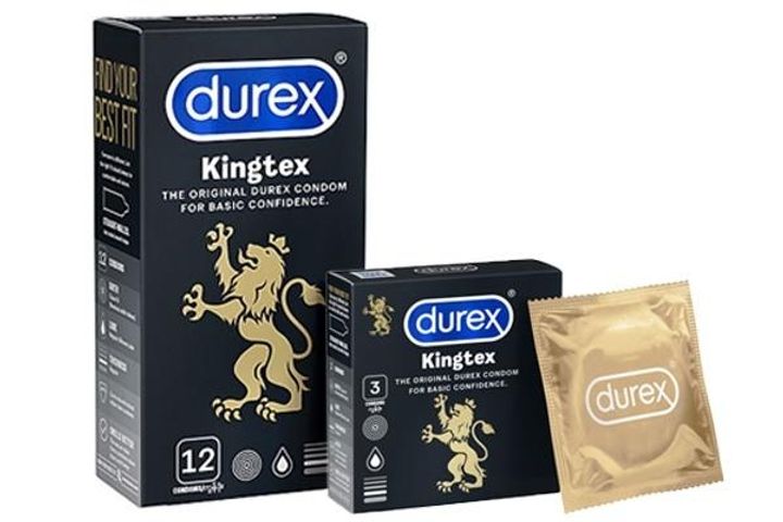 (Hộp 12 Cái) Bao Cao Su Durex Kingtex Chính Hãng - hình ảnh thực tế