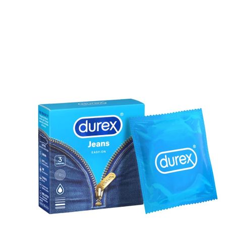 (Hộp 3 Cái) Bao Cao Su Durex Jeans Chính Hãng - hình ảnh thực tế