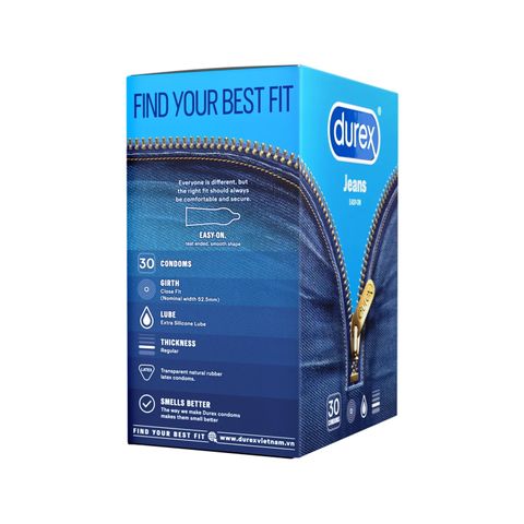 Bao Cao Su Durex Jeans Ch&iacute;nh H&atilde;ng 2