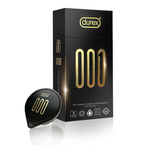 Bao Cao Su Durex 0.01mm Si&ecirc;u Mỏng