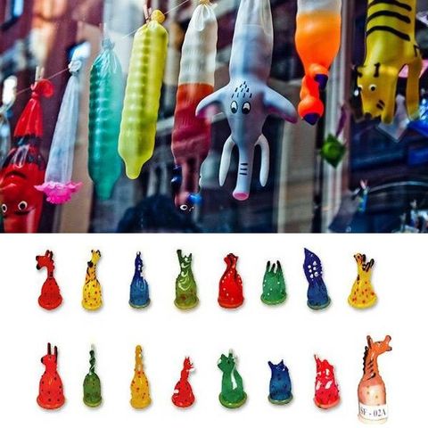 Bao Cao Su Đầu Th&uacute; 12 Con Gi&aacute;p