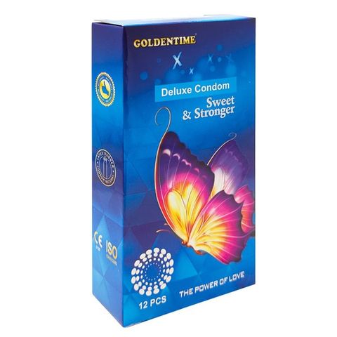 Hộp Bao Cao Su Goldentime Sweet And Stronger