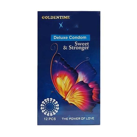 Thiết kế s&aacute;ng tạo của bao cao su Goldentime