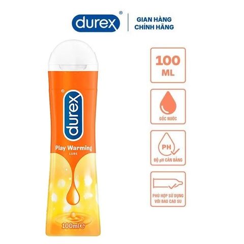 Gel Durex Play Warming Lube Ch&iacute;nh H&atilde;ng