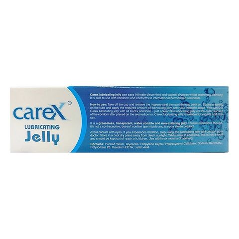 Gel CareX Lubricating Jelly Cảm Gi&aacute;c Mịn M&agrave;ng