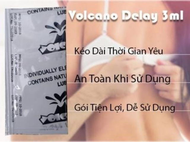 Gel Hỗ Trợ D&agrave;nh Cho Nam Giới Volcano