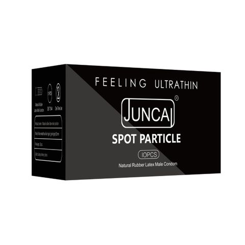 Hộp 20 C&aacute;i Bao cao su cao cấp si&ecirc;u mỏng Juncai Spot