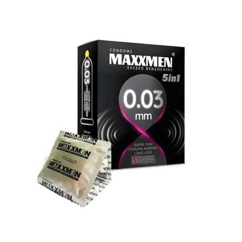 Hộp 3 C&aacute;i Maxxmennn 0.03 5in1