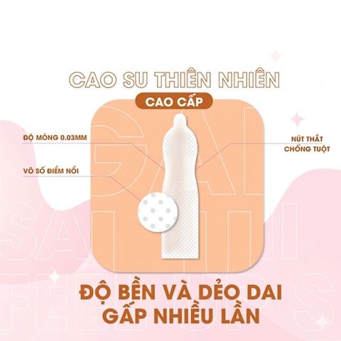Bao Cao Su Si&ecirc;u Mỏng Sagami Xtreme Super Thin 2