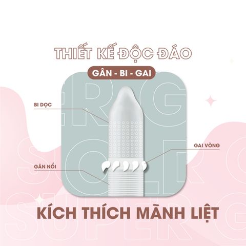 Bao Cao Su Gai Lớn Super Gold