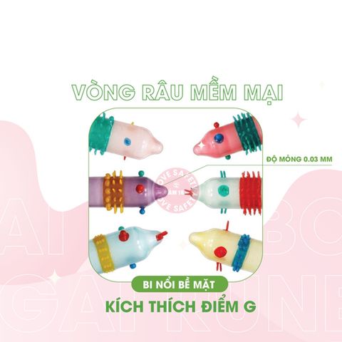 Hướng dẫn sử dụng Bao Cao Su Gai Bi Lớn Runbo