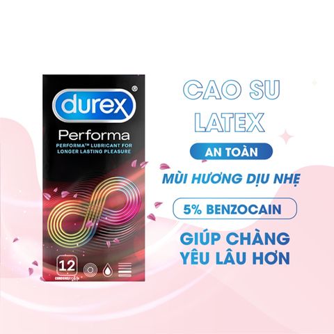 Bao cao su Durex Performa