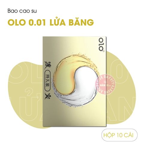 Bao Cao Su OLO 0.01 Lửa Băng Ch&iacute;nh h&atilde;ng