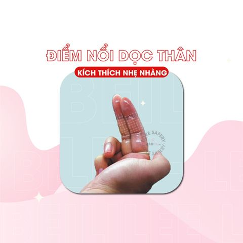 Hộp Bao Cao Su Ng&oacute;n Tay Gai Beilile Les D