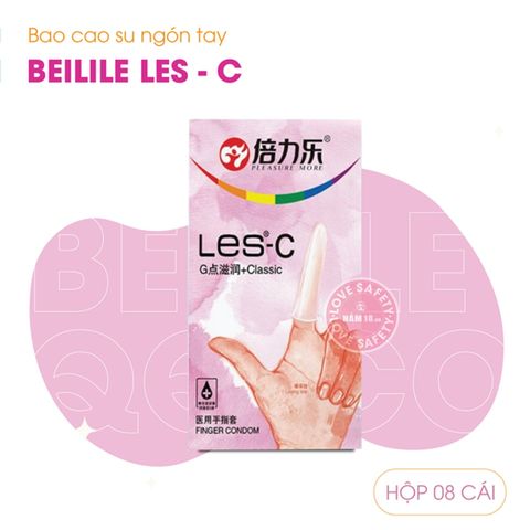 Bao Cao Su Ng&oacute;n Tay Trơn Beilile Les C