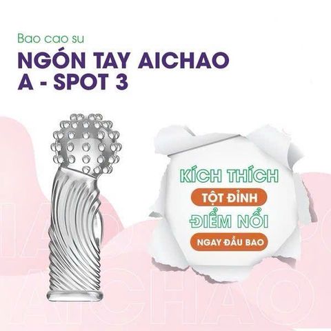 Bao Cao Su Ng&oacute;n Tay Aichao G Spot 3