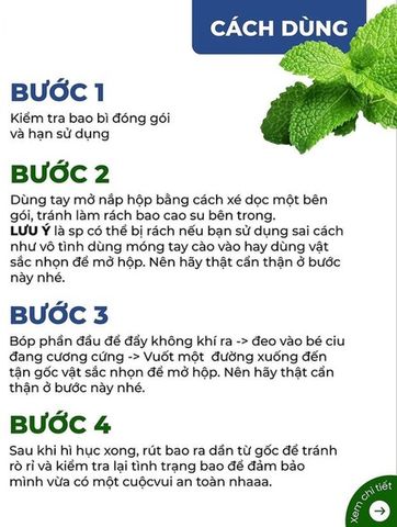 Bao Cao Su Hương Bạc H&agrave; Sagami Xtreme Spearmint