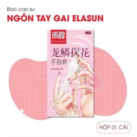 Bao Cao Su Ng&oacute;n Tay Gai Elasun 1 Ng&oacute;n