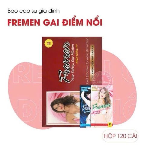 Hộp Bao Cao Su Gia Đ&igrave;nh Fremen