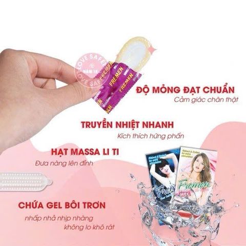 Gai Điểm Nổi của Bao Cao Su Fremen