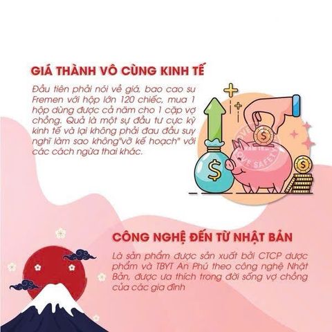 Sản Phẩm Bao Cao Su Fremen Ch&iacute;nh H&atilde;ng