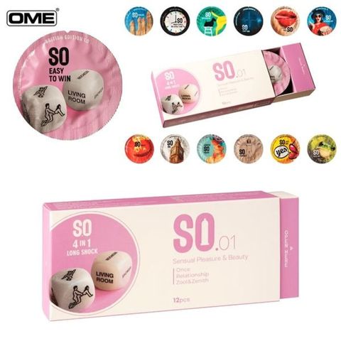 Bao Cao Su SO 4in1 Si&ecirc;u G&acirc;n